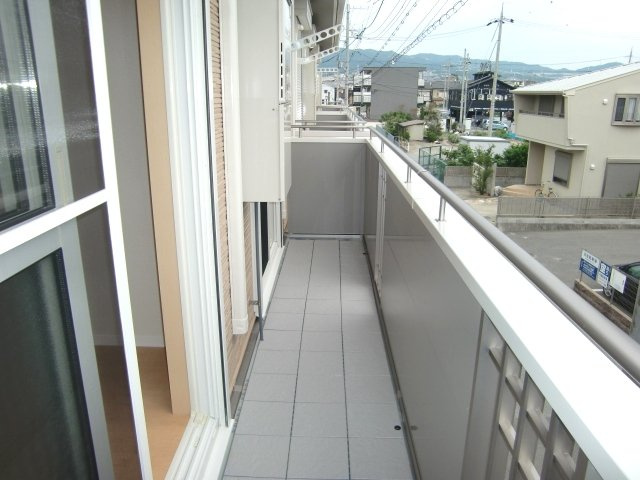 アミコート小林のバルコニー