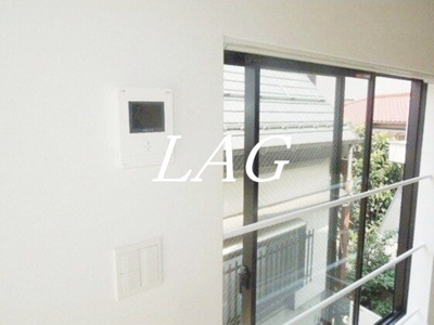 【セキュリティ】 | ハウス・ホンマチ | モニター付インターホンです。