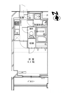 【間取り】 | クレストコート八王子 | 間取りです。