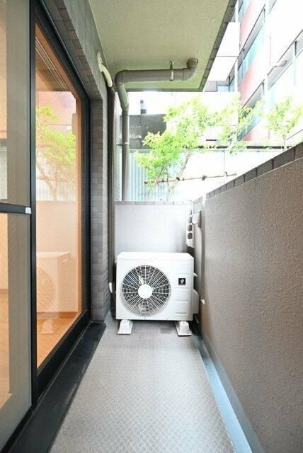 ルーブル渋谷松濤のバルコニー