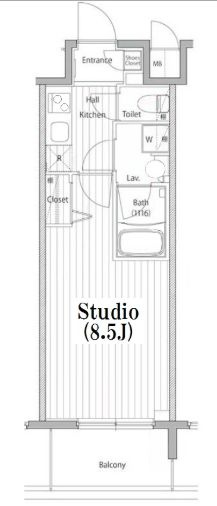 ガーラ・グランディ東陽町の間取り|間取りです。