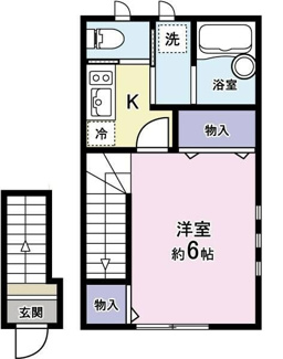 【間取り】 | ルミエール沼袋 | 間取りです。