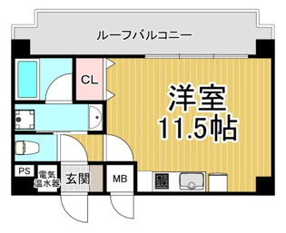 西宮アネックスの間取り
