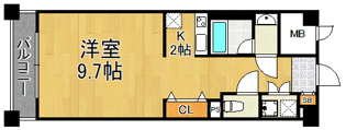 西宮アネックスの間取り