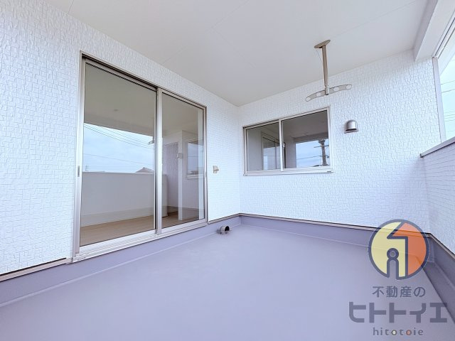新築建売)八女市室岡のバルコニー