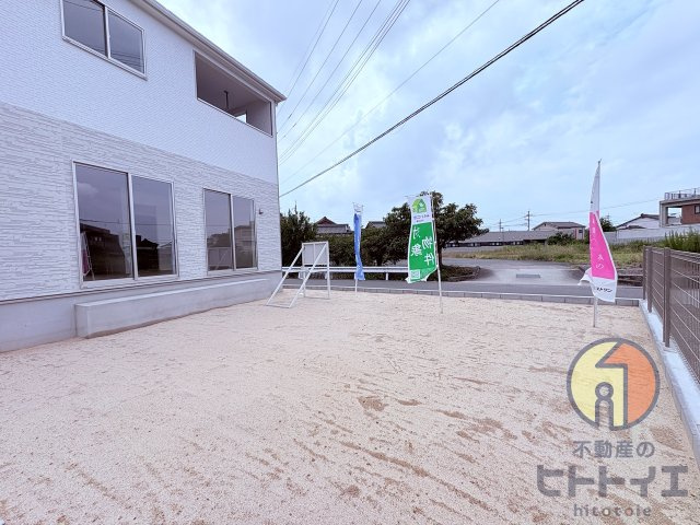 新築建売)八女市室岡の庭