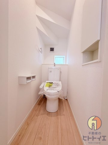 新築建売)八女市室岡のトイレ