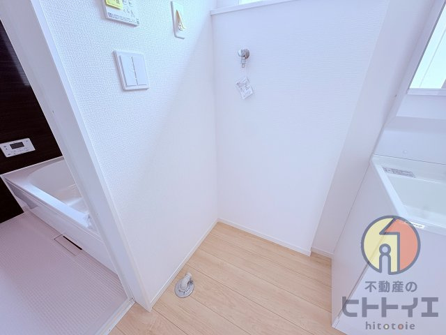 新築建売)八女市室岡の脱衣所