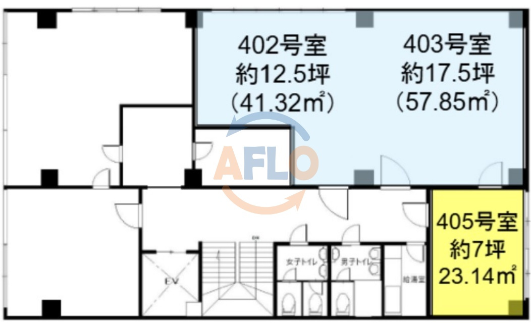ラポール四ツ橋BLD.の間取り|ラポール四ツ橋BLD.　間取り