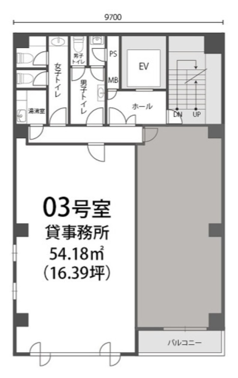 プレミアム新町ビルの間取り|プレミアム新町ビル　間取り