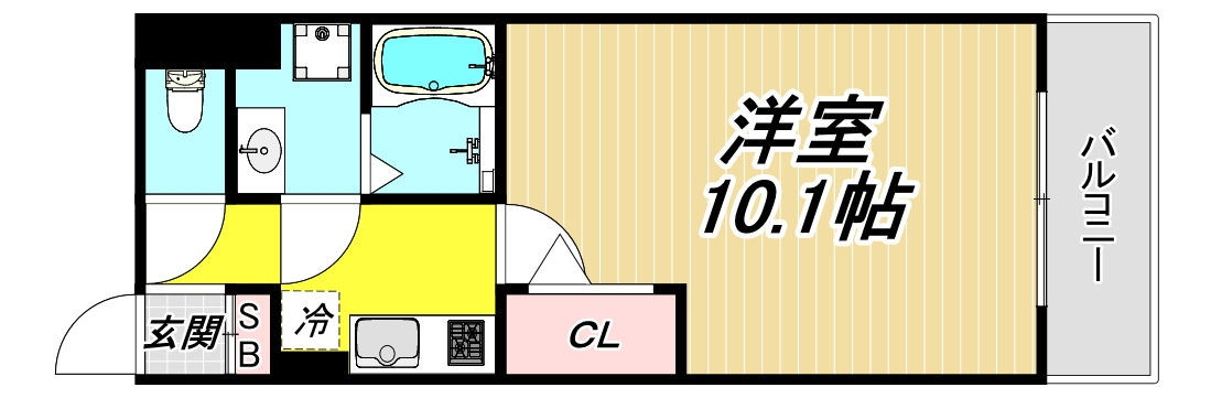 D-room名神町の間取り