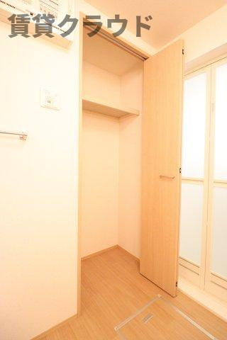 第８須賀ハイツの収納|ちょっとした収納スペースも充実しています