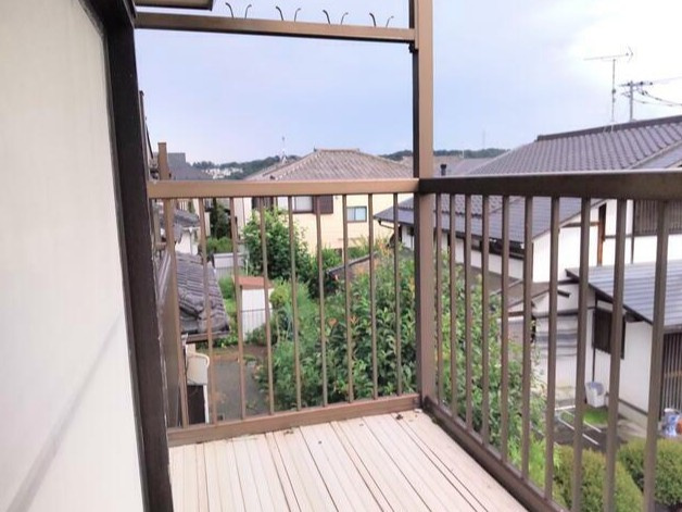 OK貸家のバルコニー