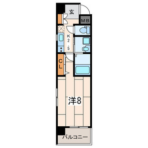 ＣＲＹＳＴＡＬ（クリスタル）の間取り|間取りです。