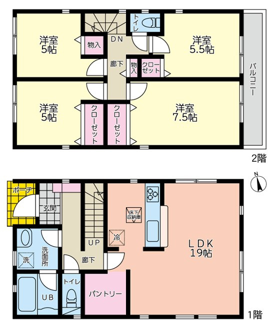 ◎高座郡寒川町一之宮1丁目　中古戸建の間取り|4LDK☆