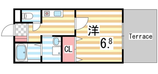 【間取り】 | オレンジハイツ