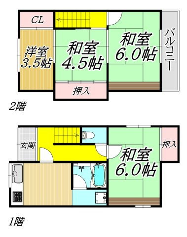 南清水貸家