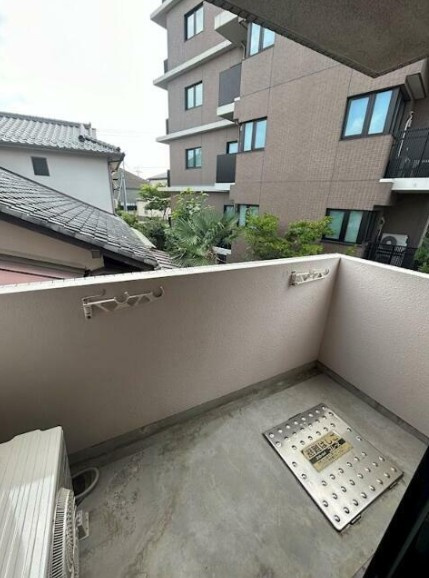 ボヌール荻窪のバルコニー