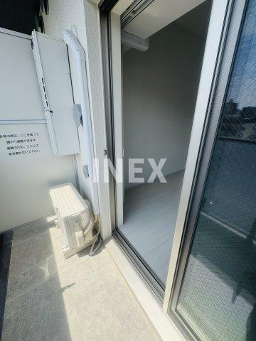 横浜市中区長者町５丁目の賃貸マンションのバルコニー
