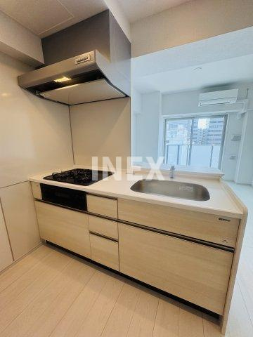 横浜市中区長者町５丁目の賃貸マンションのキッチン