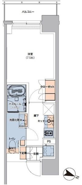 ボヌールステージ笹塚の間取り