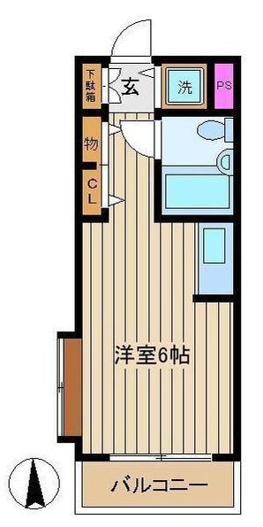 ソシアルマンションの間取り