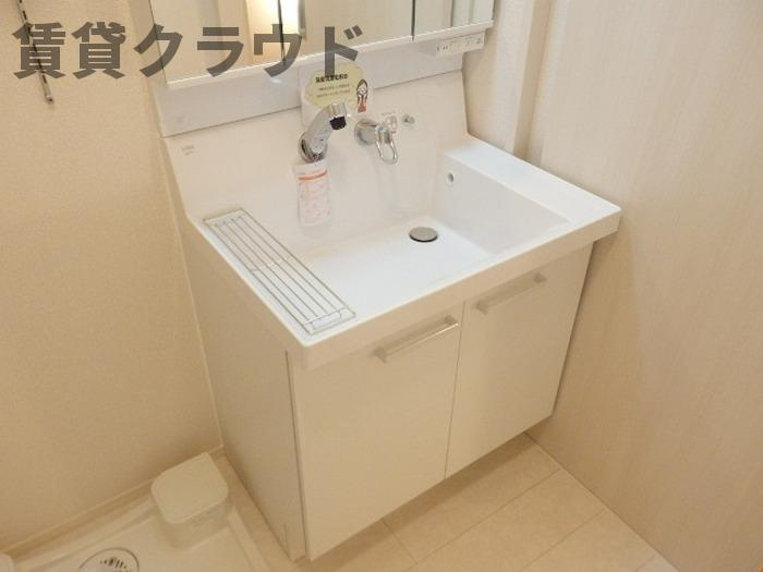 カーサマレの洗面所|コンパクトで使いやすい洗面所