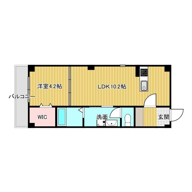 アルシエラの間取り