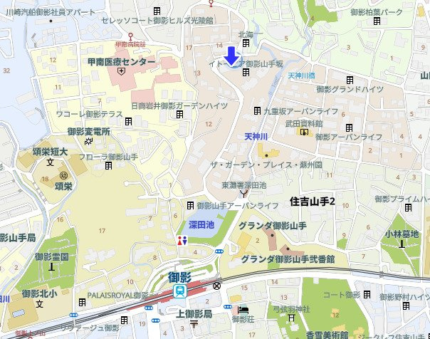 イトーピア御影山手坂山手東館2の外観|閑静なゆったり暮らせる住環境♪