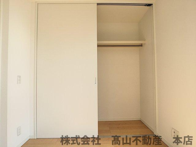 宗像市光岡のアパートの収納