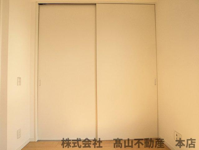 宗像市光岡のアパートの収納