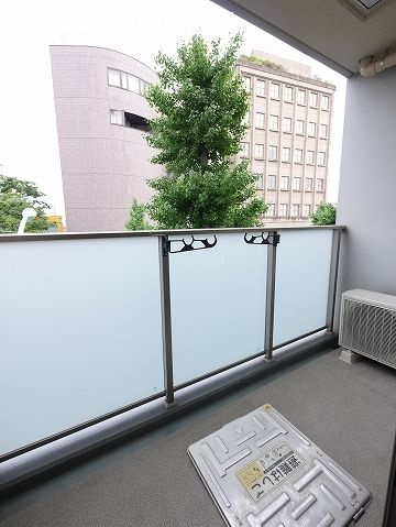 広尾ビューヒルズのバルコニー