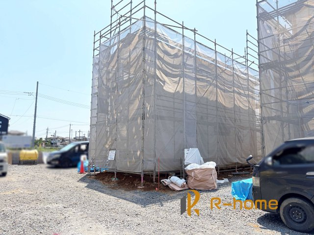 ひたちなか市中根9期　新築戸建て　3号棟の外観|ご予約を頂ければ、『平日』はもちろん『早朝』や『夜間』もご見学可能です♪お気軽にお申し付けください♪