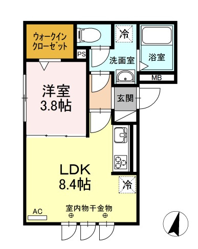 【間取り】 | エクラシエール【名古屋市賃貸・オートロック】