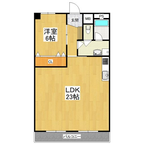 【間取り】 | 泉北若松台ＡＢ住宅　B号棟