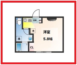 【間取り】 | ノベルコート東日暮里