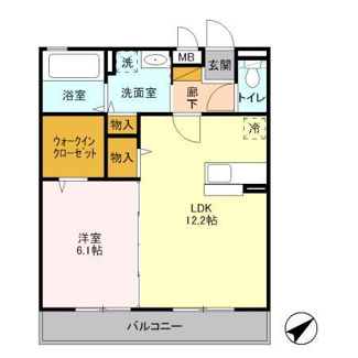 【間取り】 | 第８須賀ハイツ