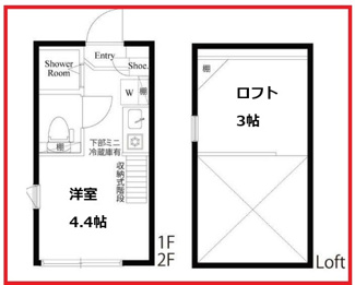 【間取り】 | ポラリス上十条