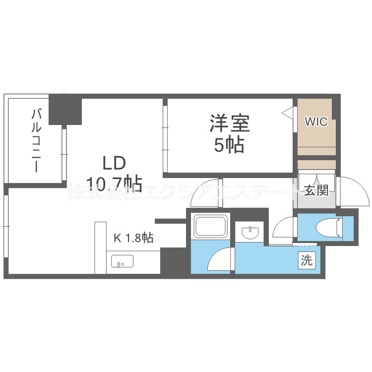 セレッソコート上本町EASTの間取り