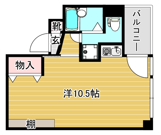 トーヨービルの間取り