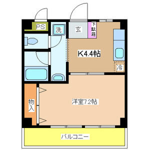 N・Sハイムの間取り