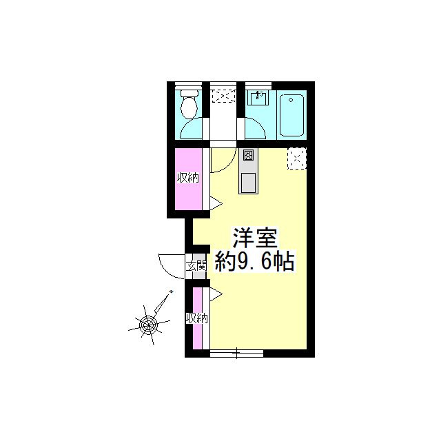 ヒカリハイツの間取り