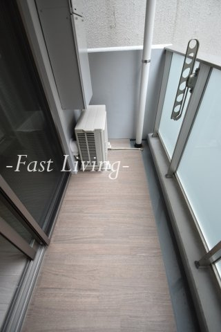 LUKICIA神楽坂のバルコニー