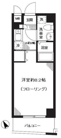 パディホームズ一口坂の間取り