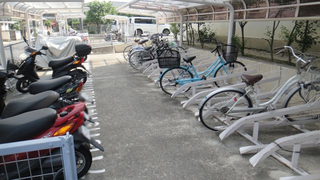 【駐輪場】 | ユニライフ宇治C棟