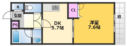 【間取り】 | フジパレス西大路