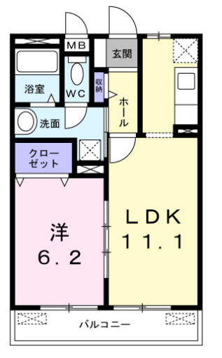 【間取り】 | アミティエⅡ