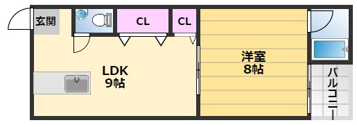 【間取り】 | 羽衣グリーンハイツ