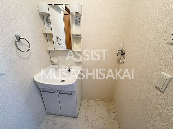 グレイスコートの洗面所