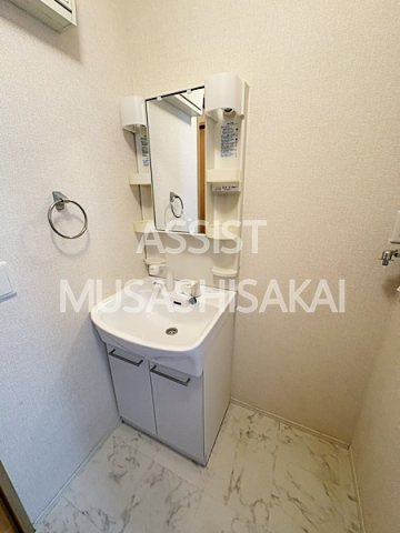 グレイスコートの洗面所